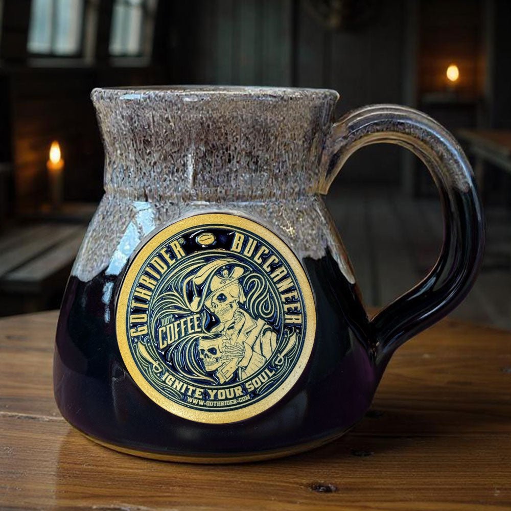 Buccaneer Limited Edition Deneen Pottery Mug - GothRider Brand