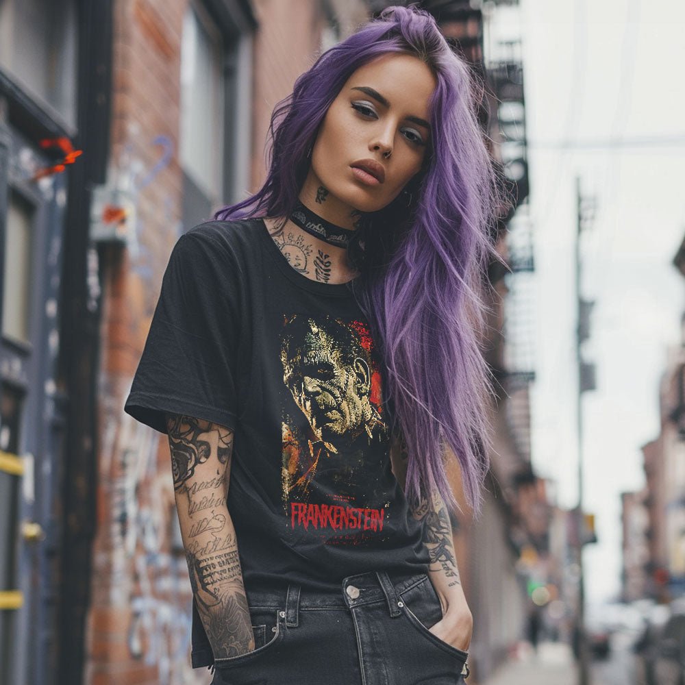 Frankenstein Movie Unisex T-Shirt - GothRider Brand