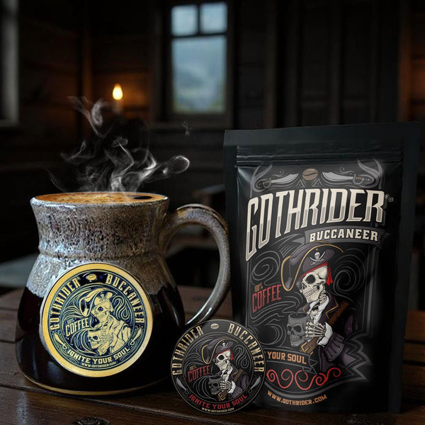 Buccaneer Limited Edition Pottery Mug Kit - GothRider Brand