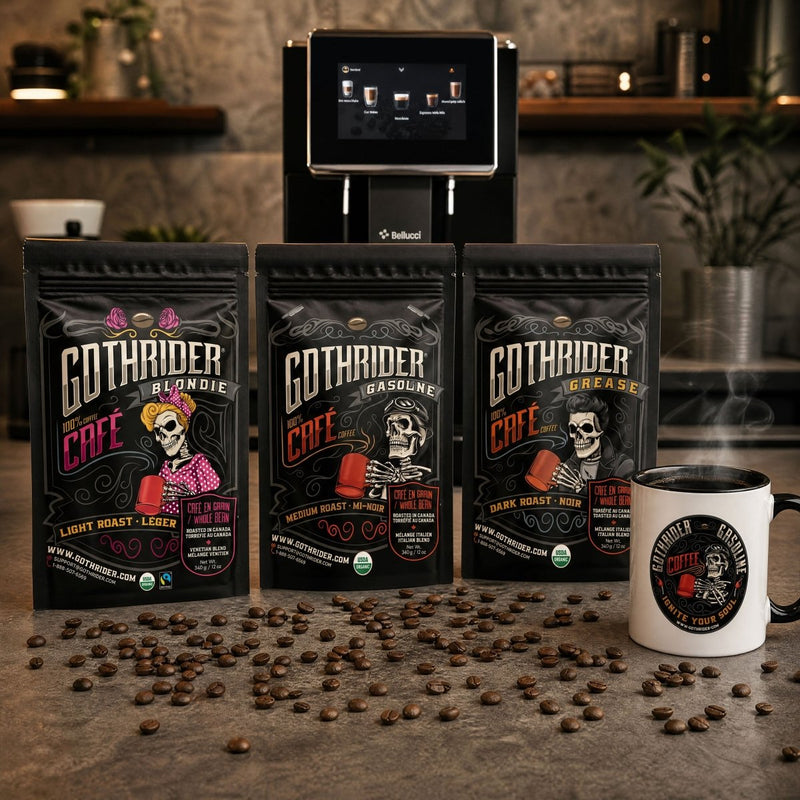 Kit Découverte de cafés GothRider