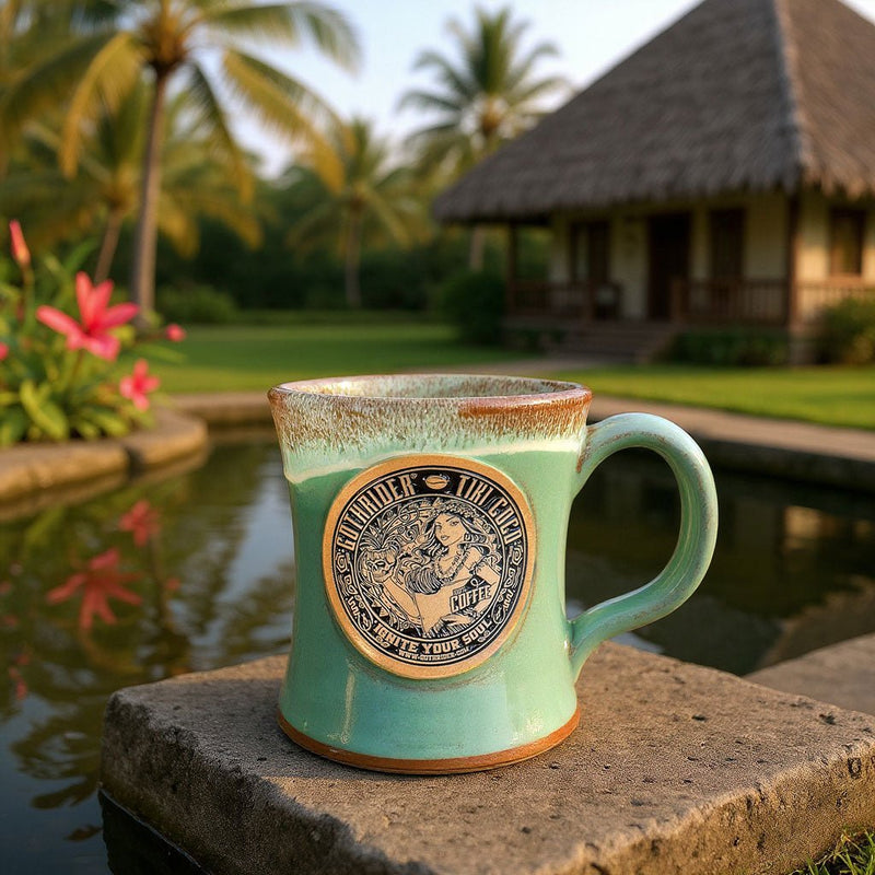 Tasse en poterie Tiki Coco édition limitée